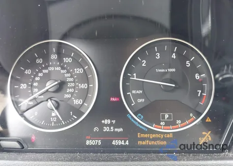 2018 BMW X1 xDrive28I из США, поврежденный, VIN WBXHT3C30J5F90454